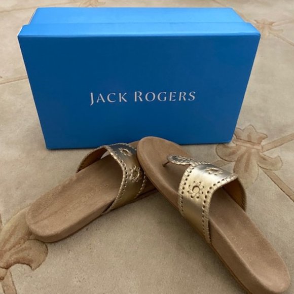 Shoes - Jack Rogers Sandals-Platinum- 6.5